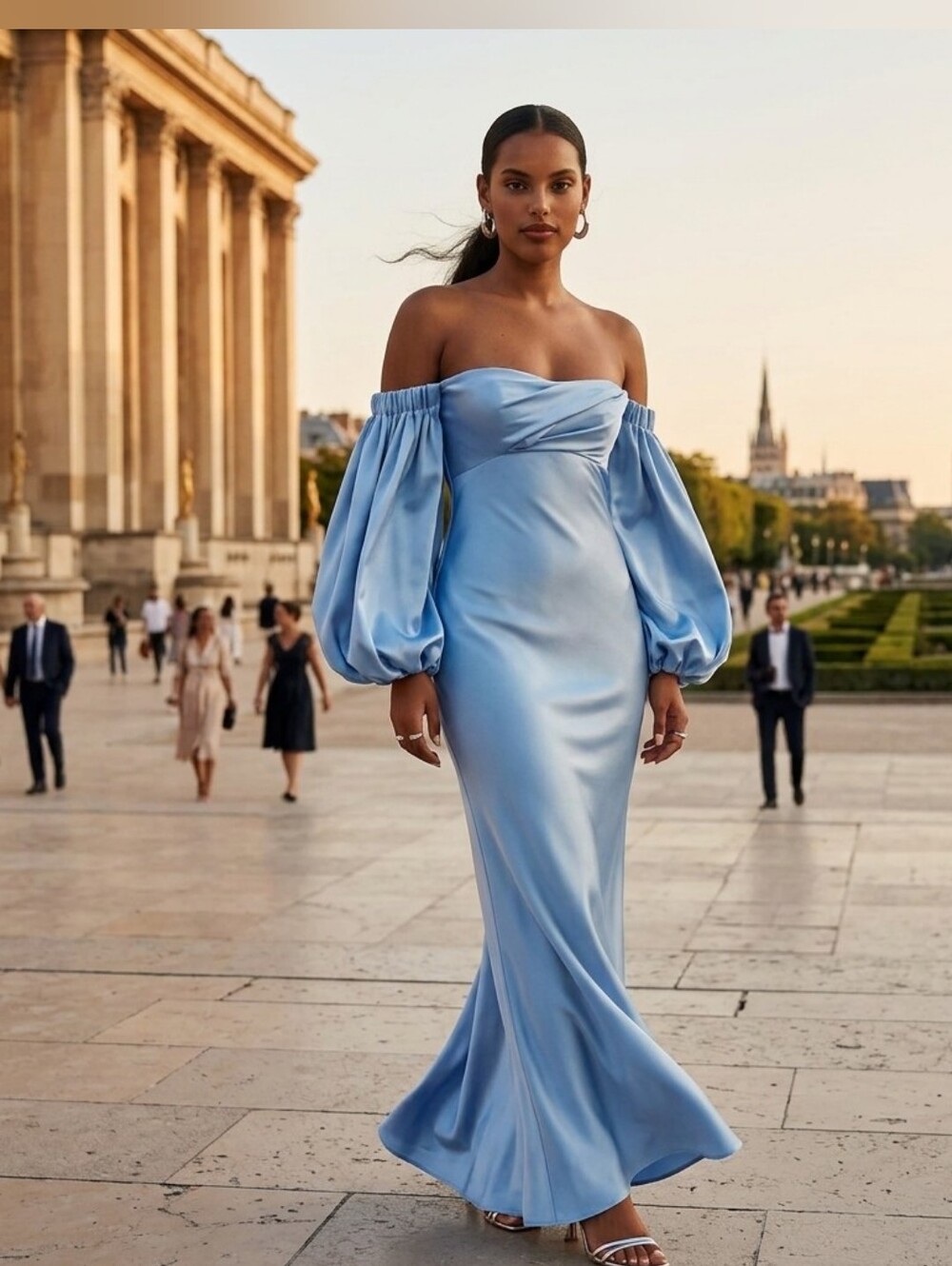 Significant Other danika off-shoulder dress